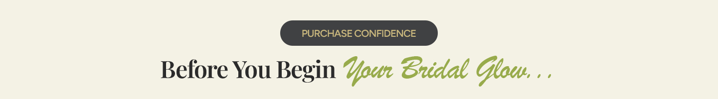 Beauty Barn Bridal Skincare Frequently Asked Questions