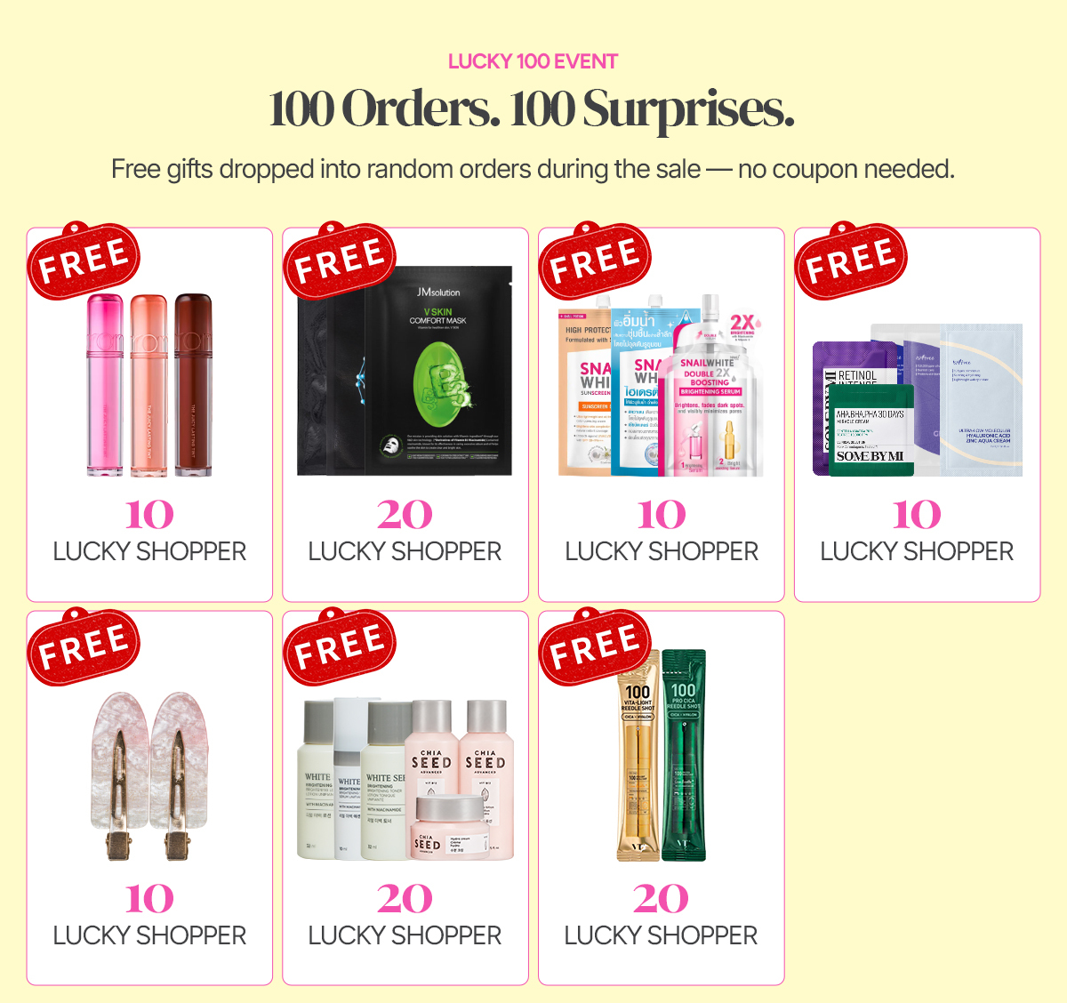 Sweet September K-Beauty sale offers at Beauty Barn